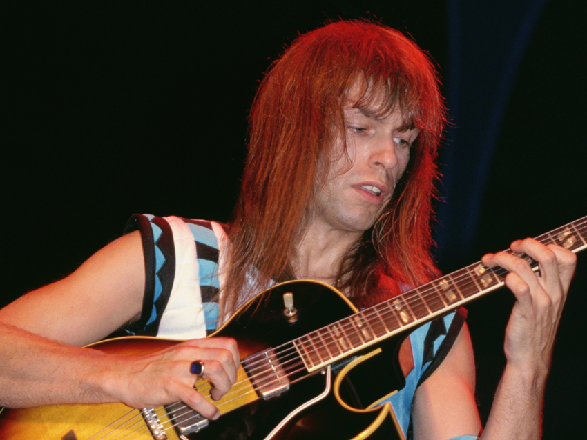 Steve Howe of Yes Playing Guitar